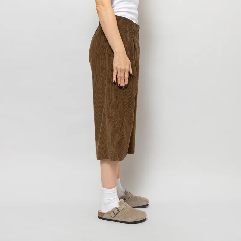 Basic Apparel Womens Isa Long Shorts Desert Palm-5
