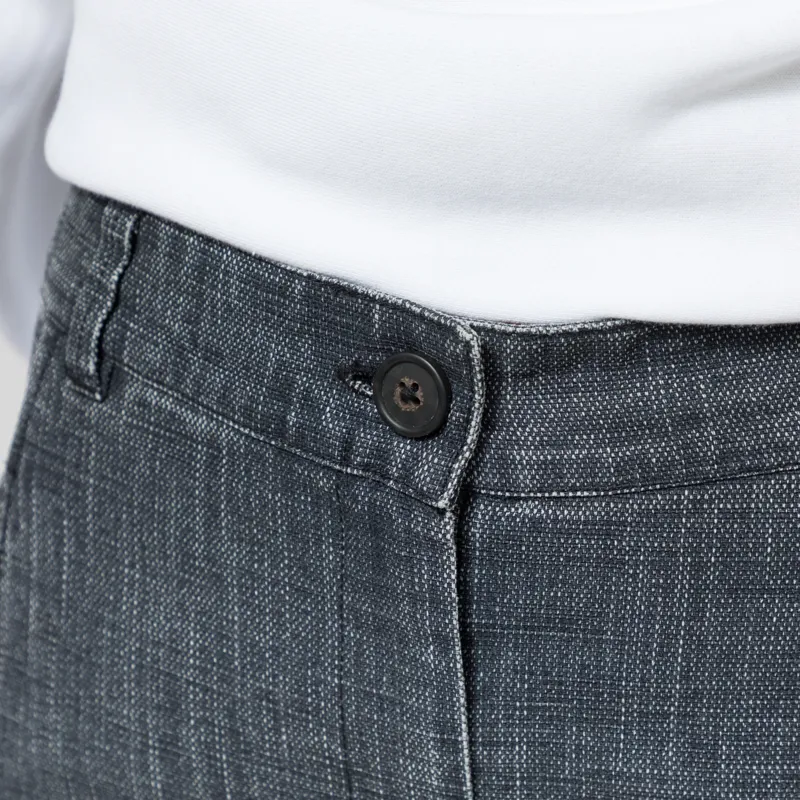 Basic Apparel Womens Senia Long Shorts Asphalt-3