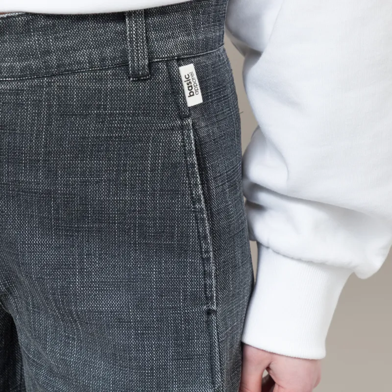 Basic Apparel Womens Senia Long Shorts Asphalt-5