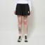 L.F. Markey Womens Basic Linen Shorts Black