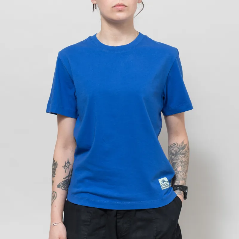 L.F. Markey Womens Basic T Shirt Cobalt