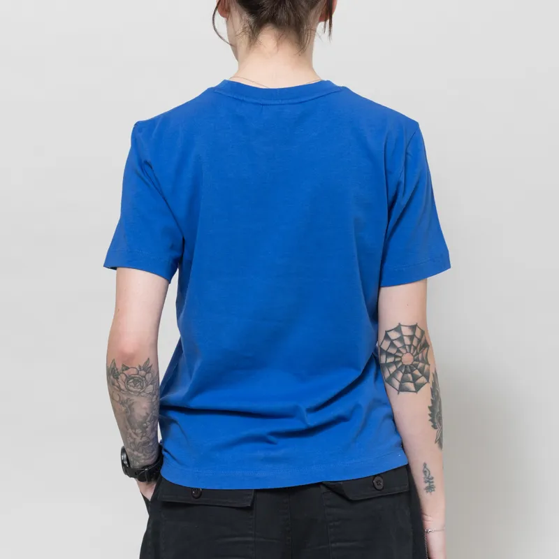 L.F. Markey Womens Basic T Shirt Cobalt-2