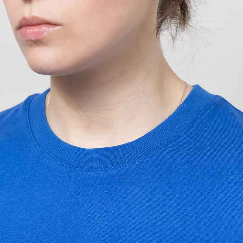 L.F. Markey Womens Basic T Shirt Cobalt-3
