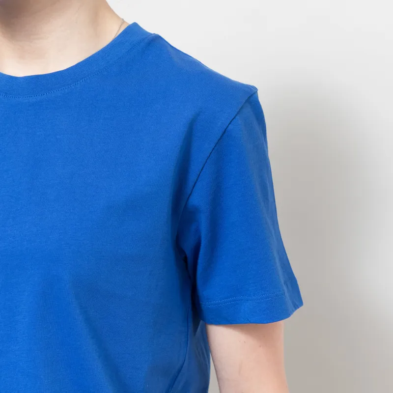 L.F. Markey Womens Basic T Shirt Cobalt-4