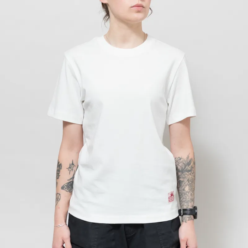 L.F. Markey Womens Basic T Shirt Ecru