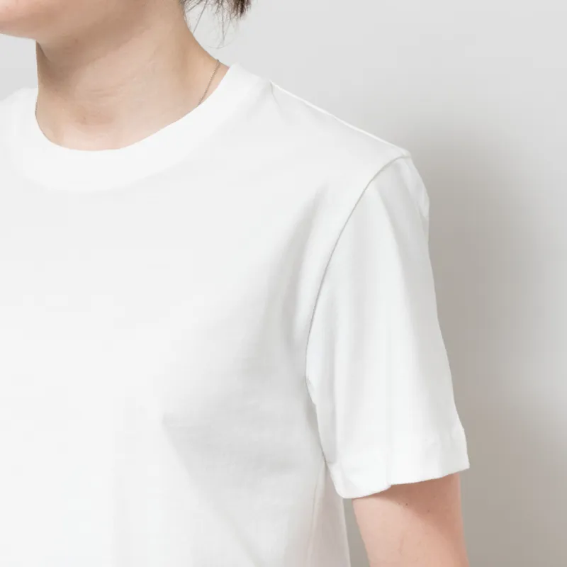 L.F. Markey Womens Basic T Shirt Ecru-4