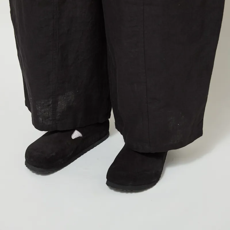 L.F. Markey Womens Basic Linen Trousers Black-6