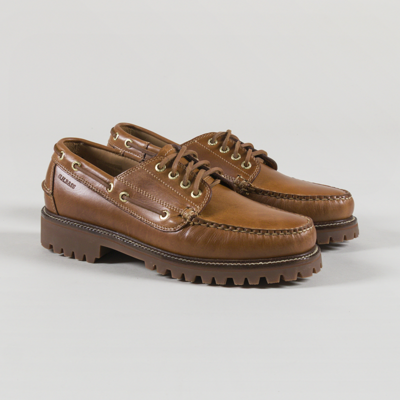 GH Bass Ranger Camp Moc Shoes Mid Brown Leather