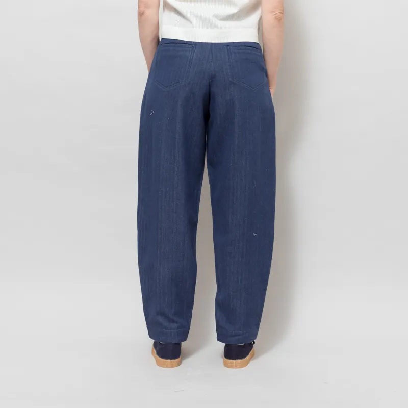 Daydress Womens Betty Trousers Indigo Denim Twill-2