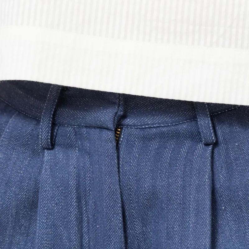 Daydress Womens Betty Trousers Indigo Denim Twill-3