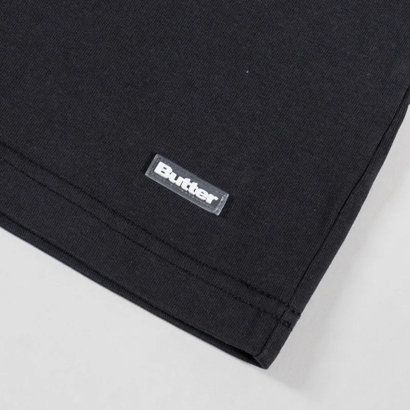 Butter Goods Basic T Shirt Washed Black-4