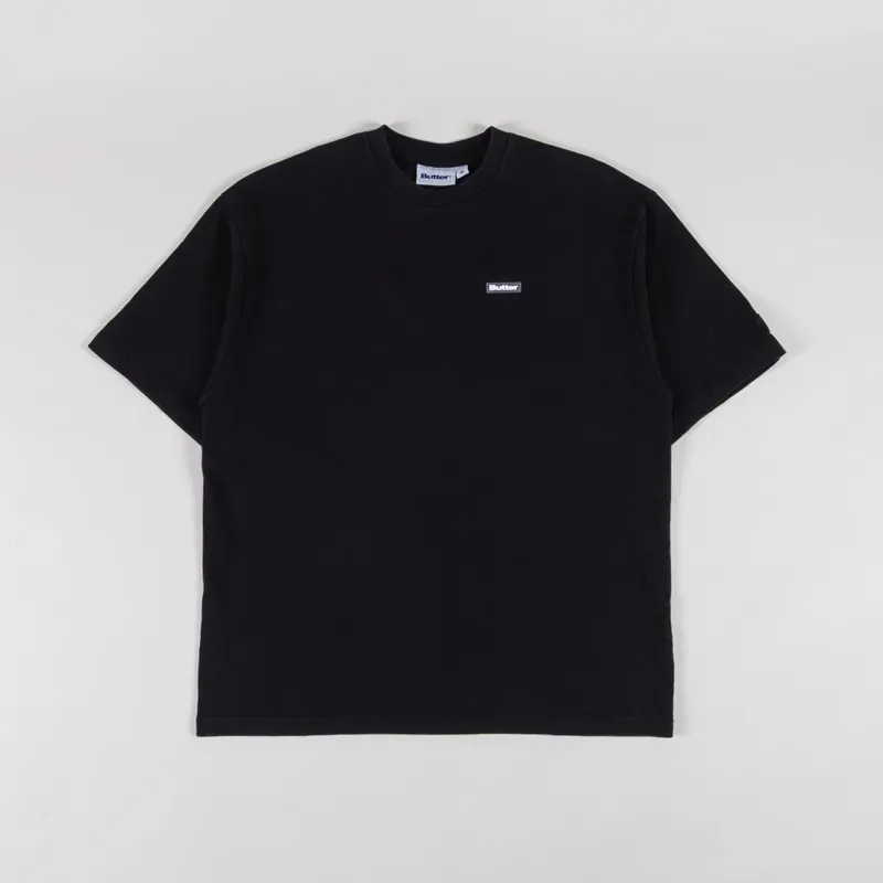 Butter Goods Basic T Shirt Washed Black