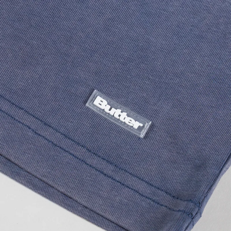Butter Goods Basic T Shirt Washed Steel-4