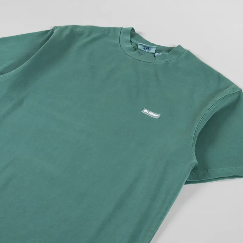 Butter Goods Basic T Shirt Washed Forest-1