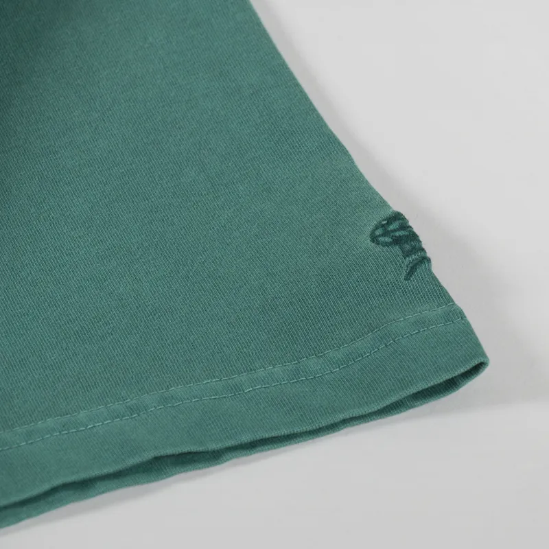 Butter Goods Basic T Shirt Washed Forest-3