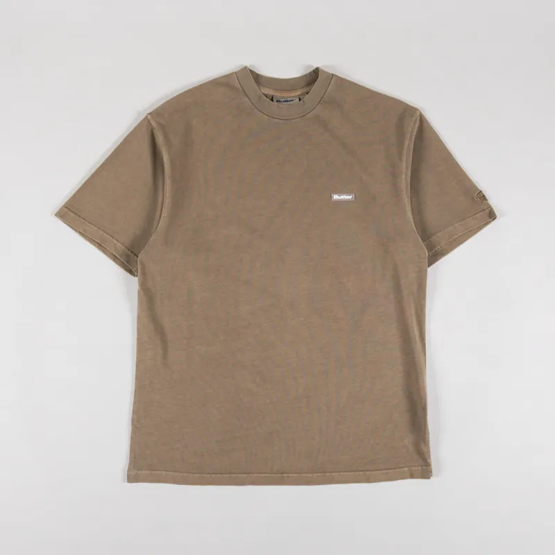 Butter Goods Basic T Shirt Washed Tan