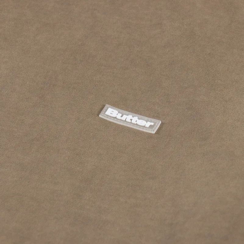 Butter Goods Basic T Shirt Washed Tan-2