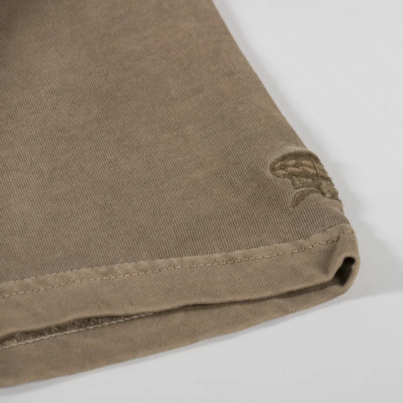 Butter Goods Basic T Shirt Washed Tan-3