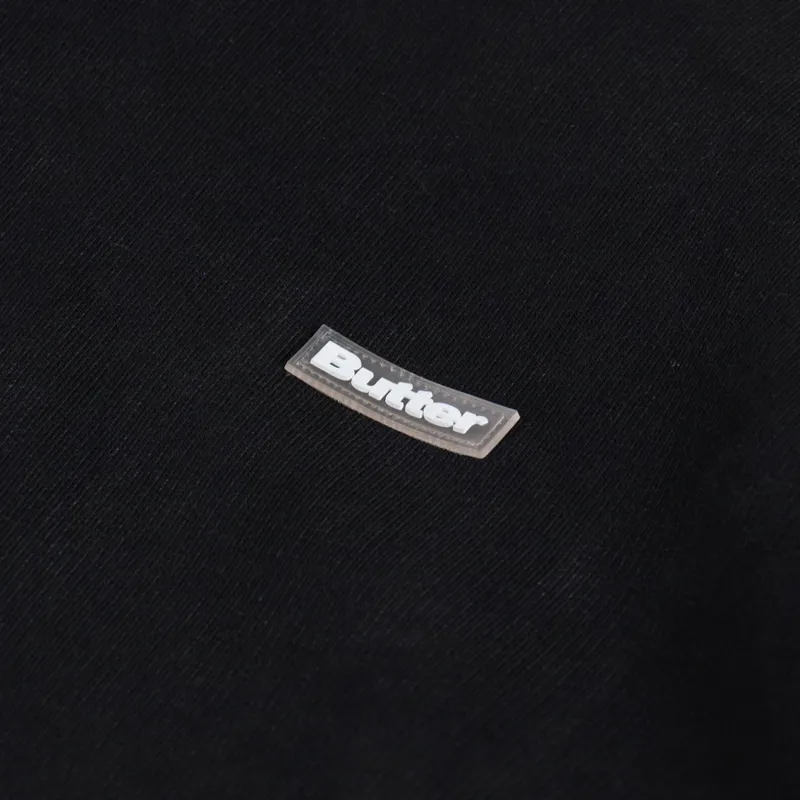 Butter Goods Basic Pullover Hood Washed Black-4