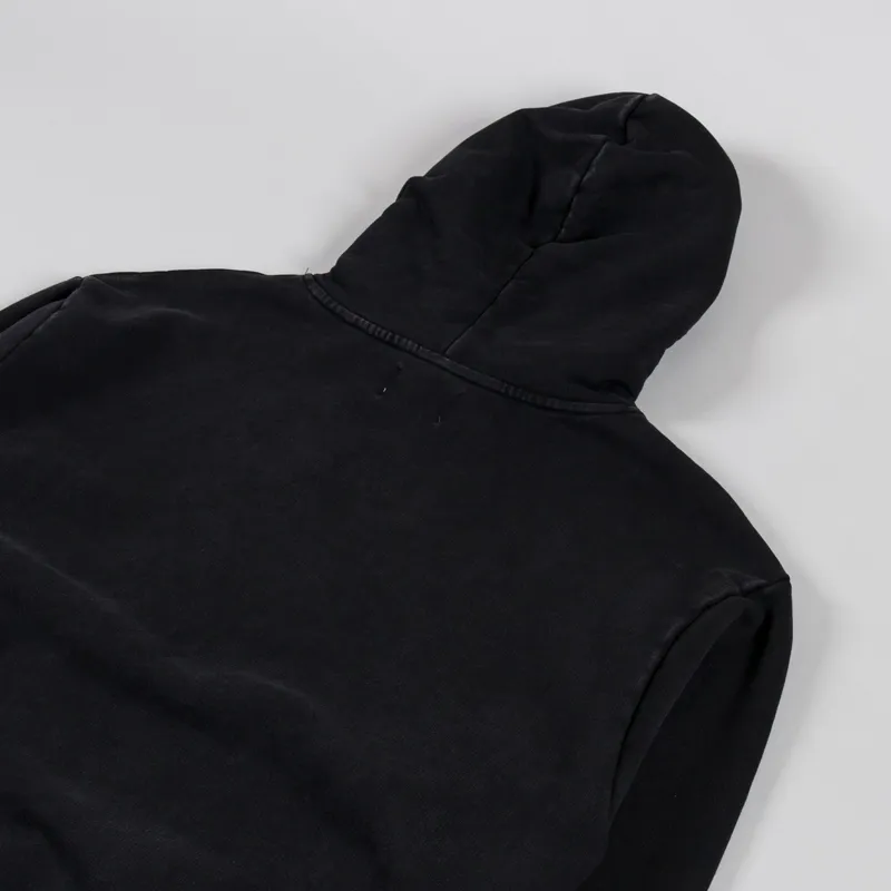 Butter Goods Basic Pullover Hood Washed Black-3