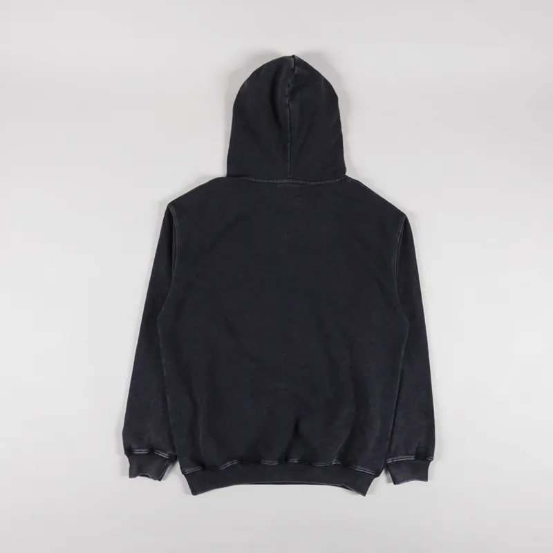 Butter Goods Basic Pullover Hoodie Washed Black-1