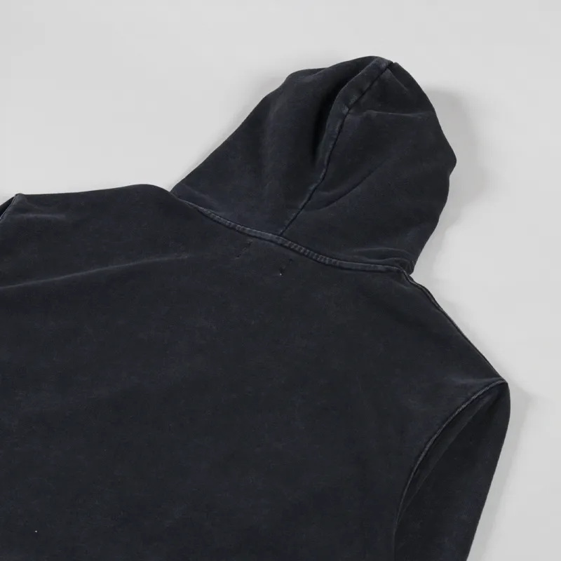Butter Goods Basic Pullover Hoodie Washed Black-3