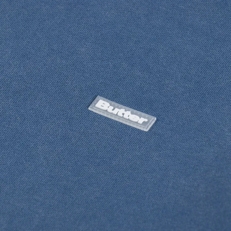 Butter Goods Basic Pullover Hoodie Washed Navy-5