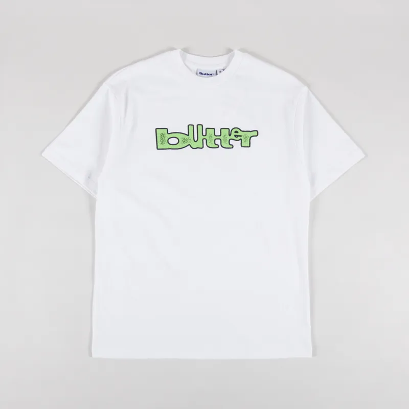 Butter Goods Warped T Shirt White