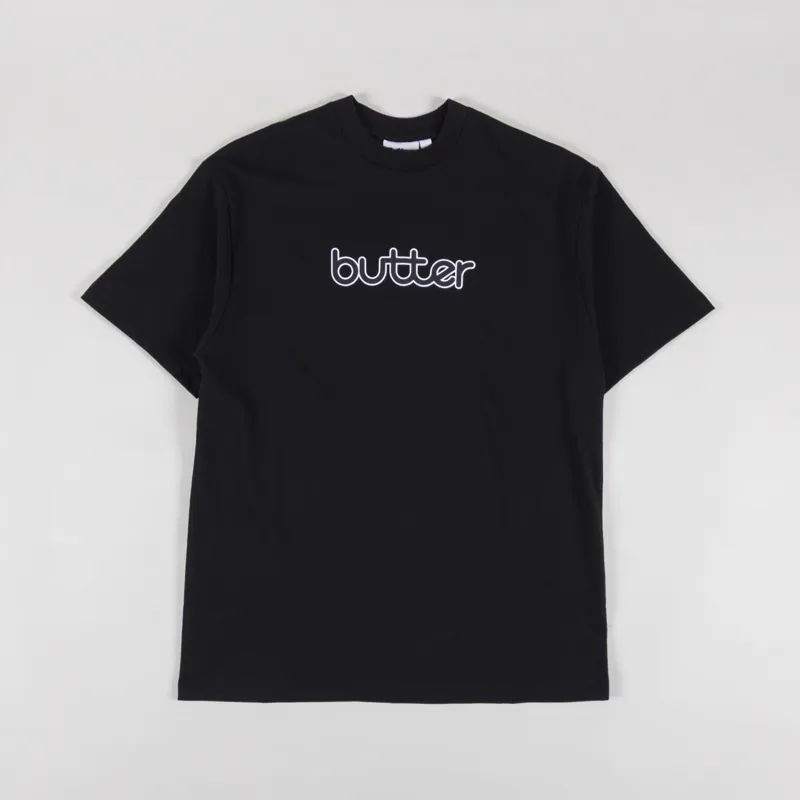 Butter Goods Alpine T Shirt Black
