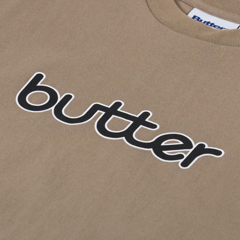 Butter Goods Alpine T Shirt Stone-2