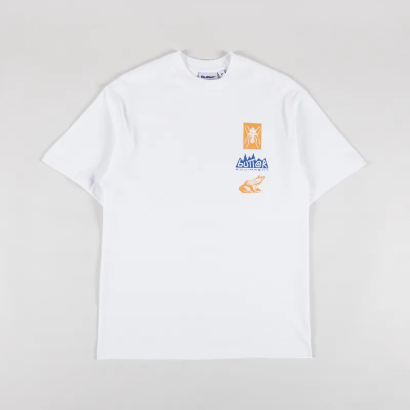 Butter Goods Nature Study T Shirt White-1