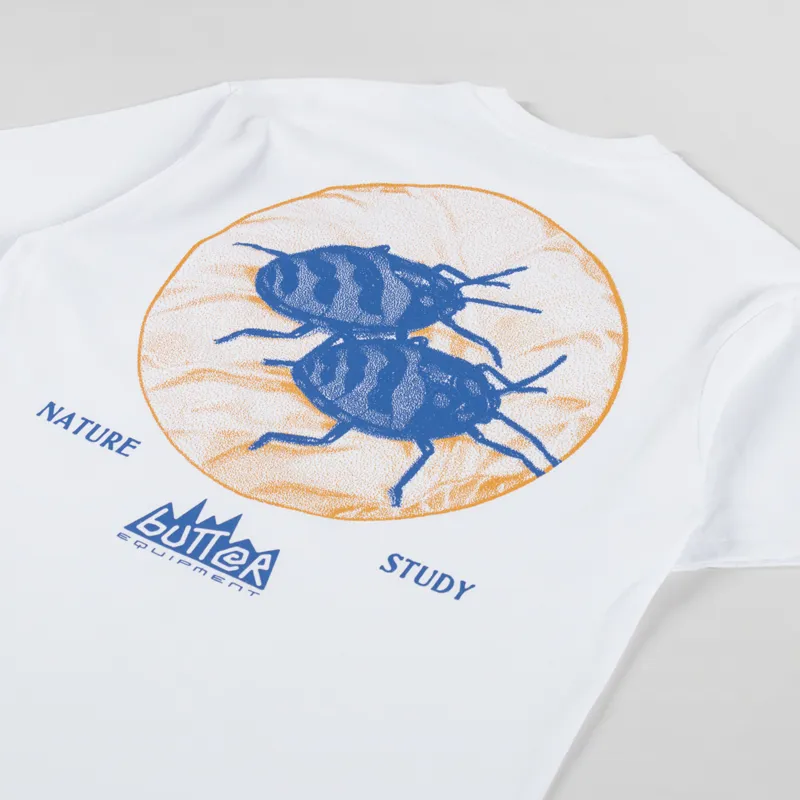 Butter Goods Nature Study T Shirt White-2