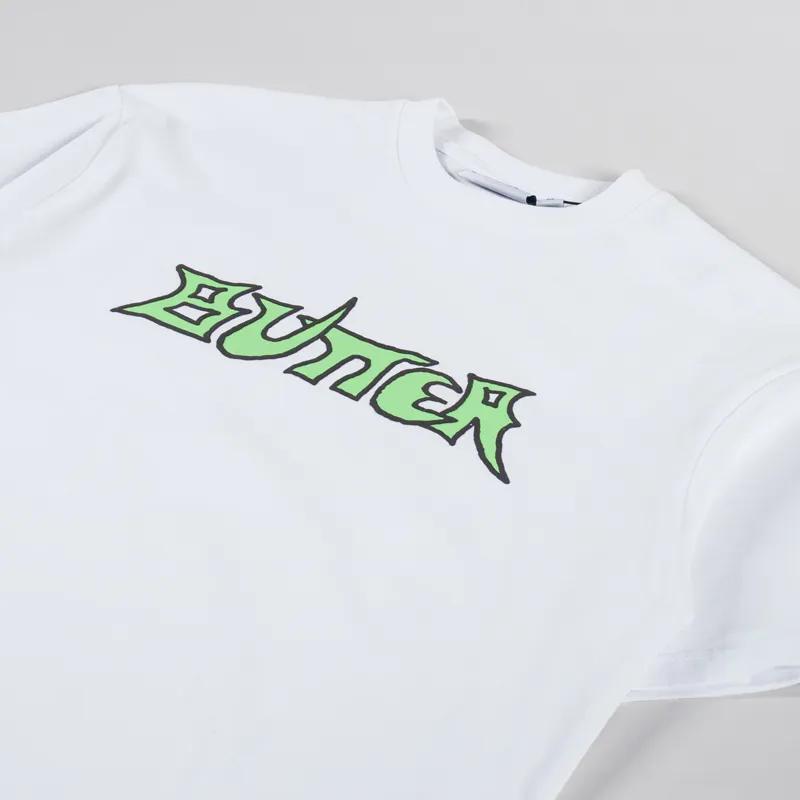 Butter Goods Encounter T Shirt White-1