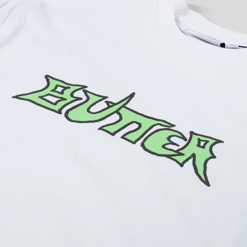 Butter Goods Encounter T Shirt White-2