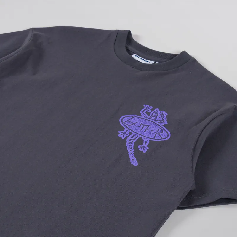 Butter Goods Wipeout T Shirt Washed Black-3