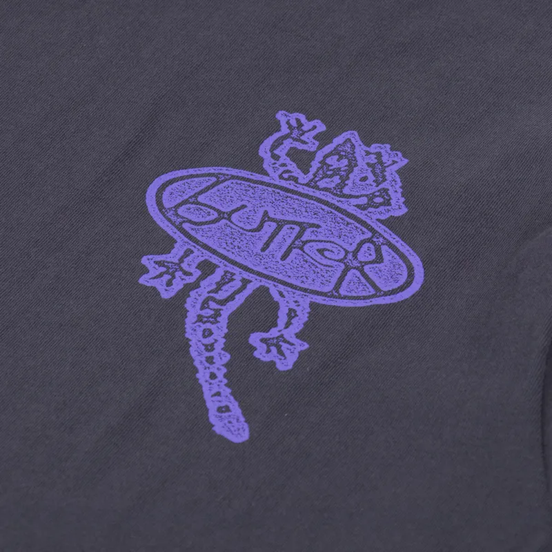 Butter Goods Wipeout T Shirt Washed Black-5