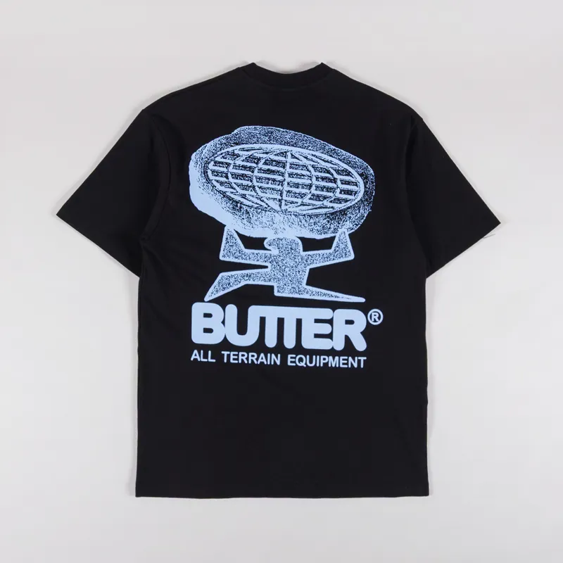 Butter Goods Terrain T Shirt Black