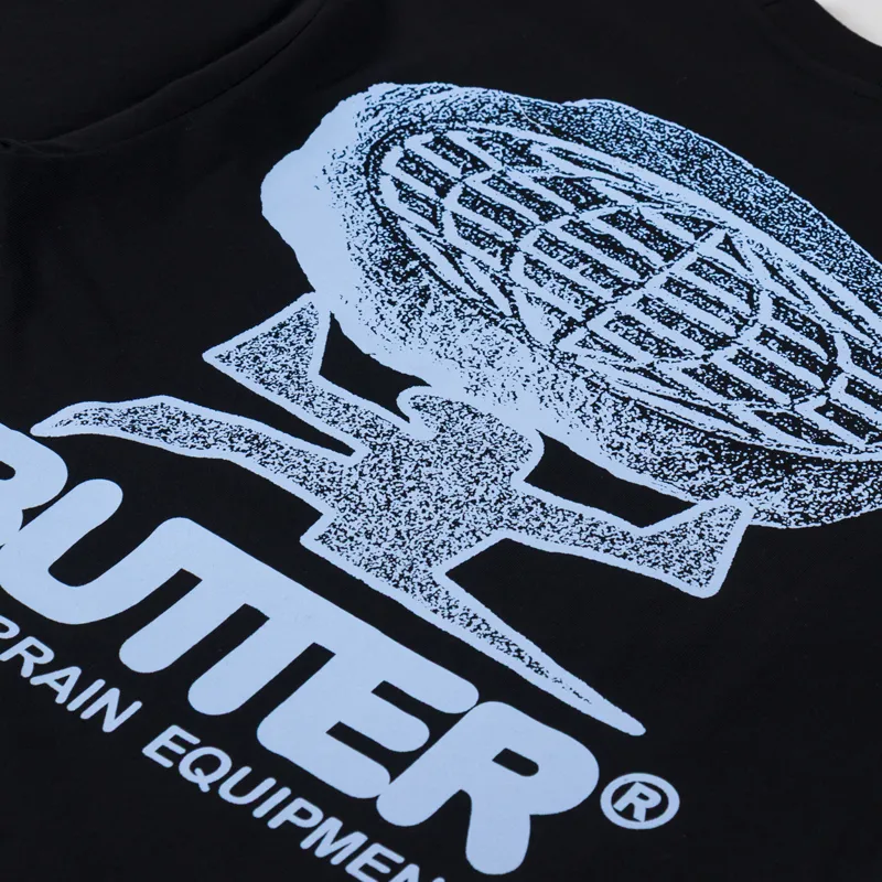 Butter Goods Terrain T Shirt Black-4