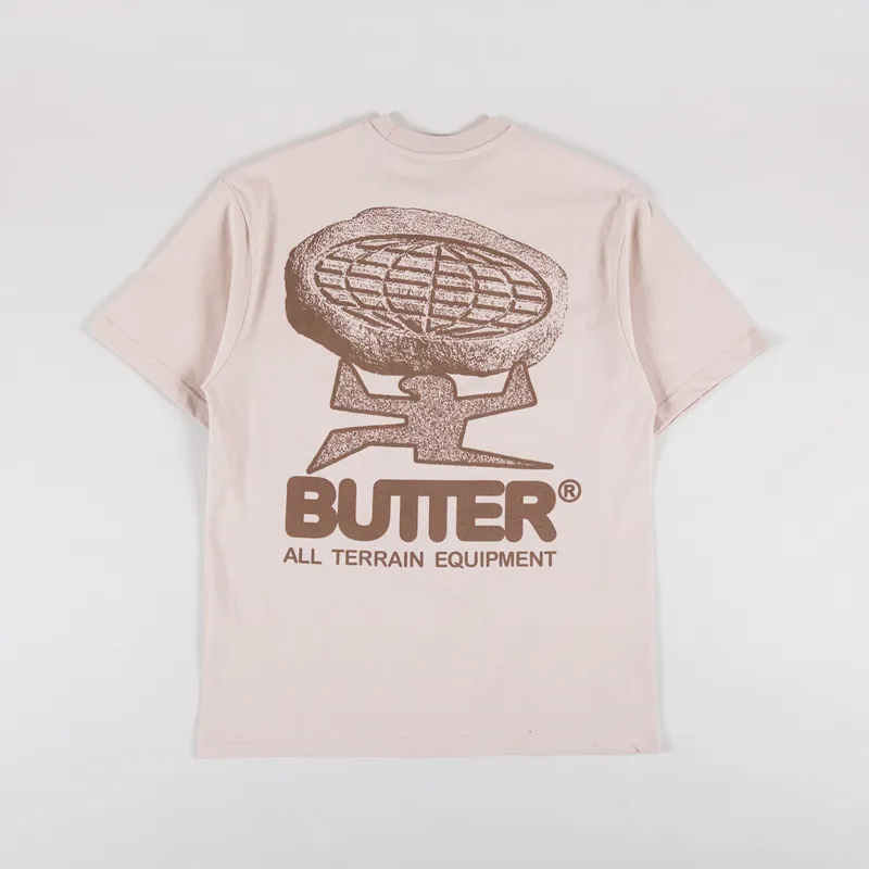 Butter Goods Terrain T Shirt Bone