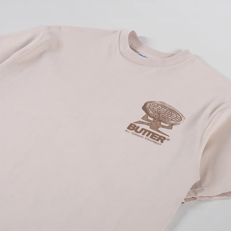 Butter Goods Terrain T Shirt Bone-3