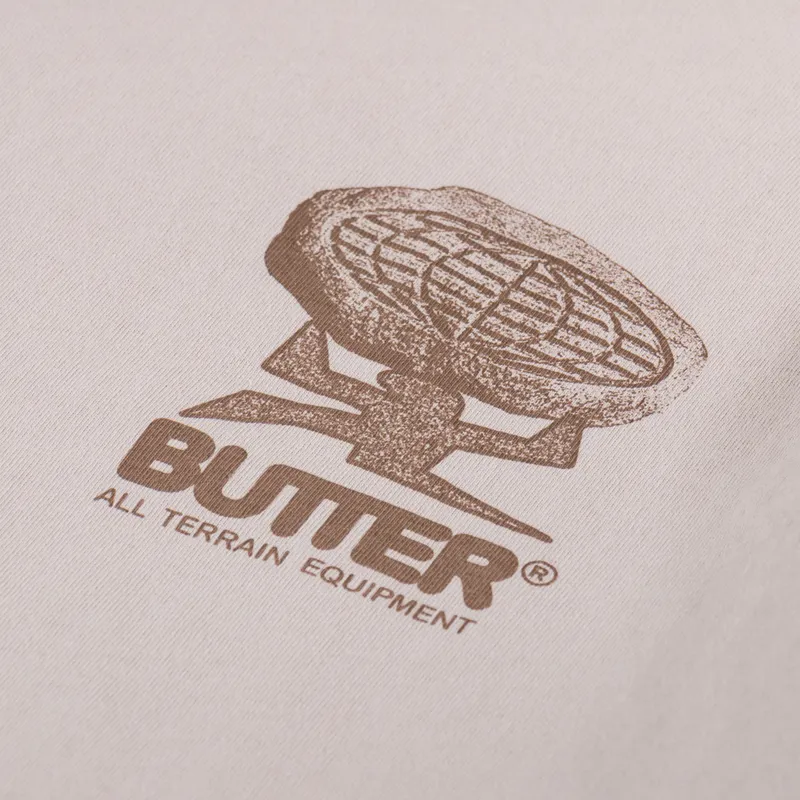 Butter Goods Terrain T Shirt Bone-5