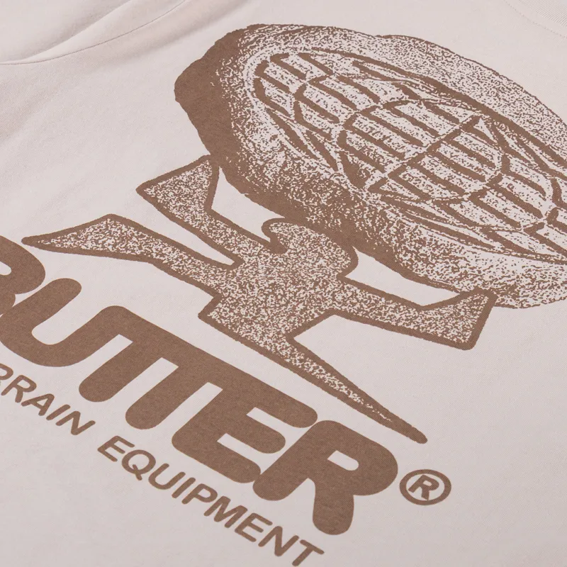 Butter Goods Terrain T Shirt Bone-4