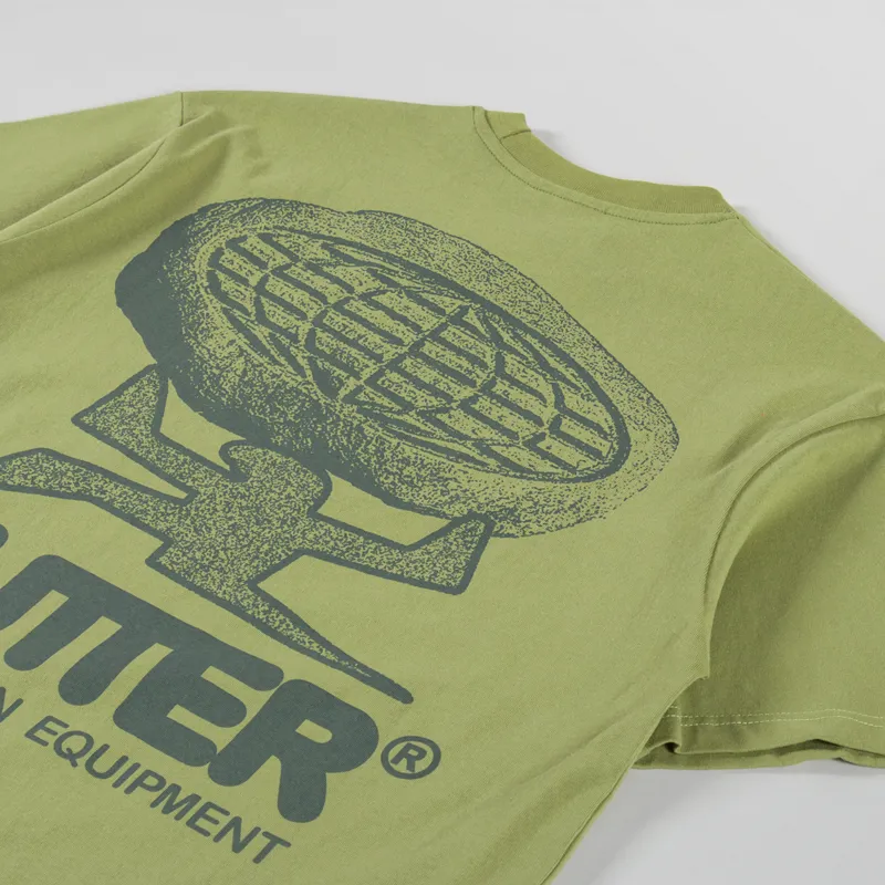 Butter Goods Terrain T Shirt Wasabi-2