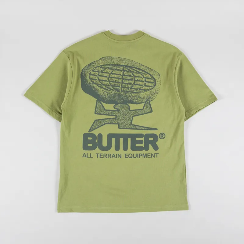Butter Goods Terrain T Shirt Wasabi