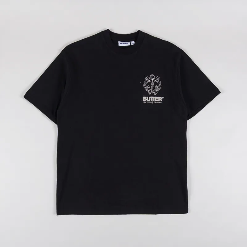【BUTTER GOODS】 Certain Feeling Tee / Black finestlogoteeblack1_grande.png