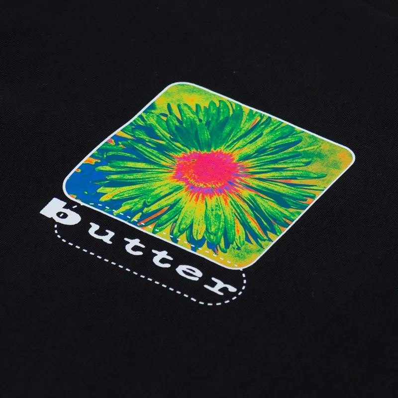 Butter Goods Daisy T Shirt Black-2