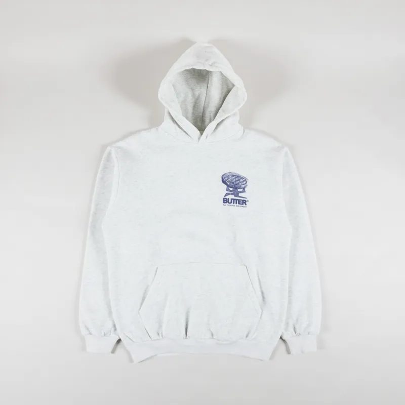 【BUTTER GOODS】 Terrain Pullover Hood, Ash Terrain Pullover Hood, Ash – Butter Goods UK