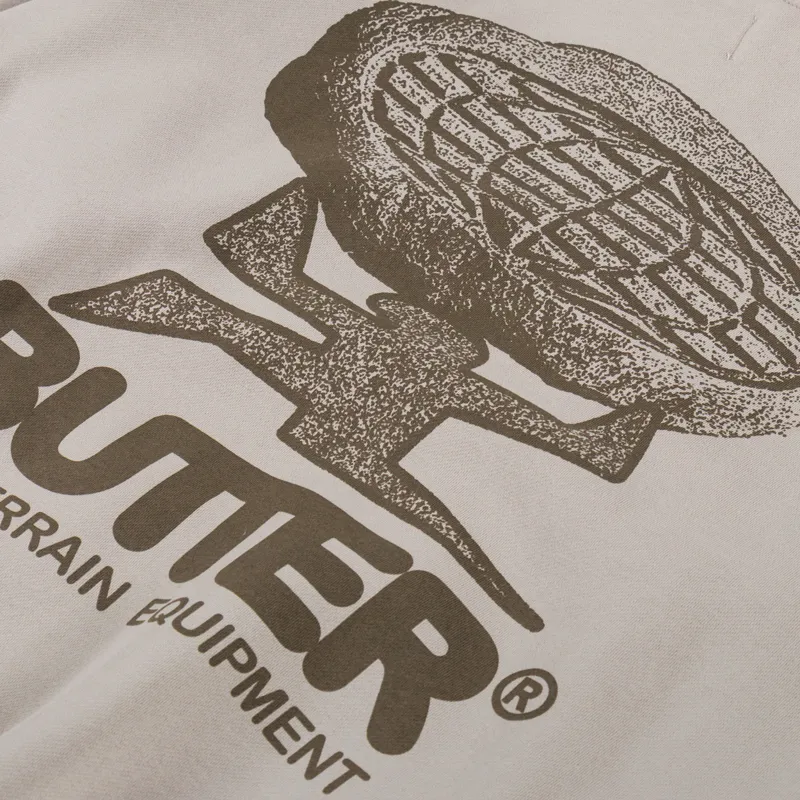 Butter Goods Terrain Pullover Hood Bone-4