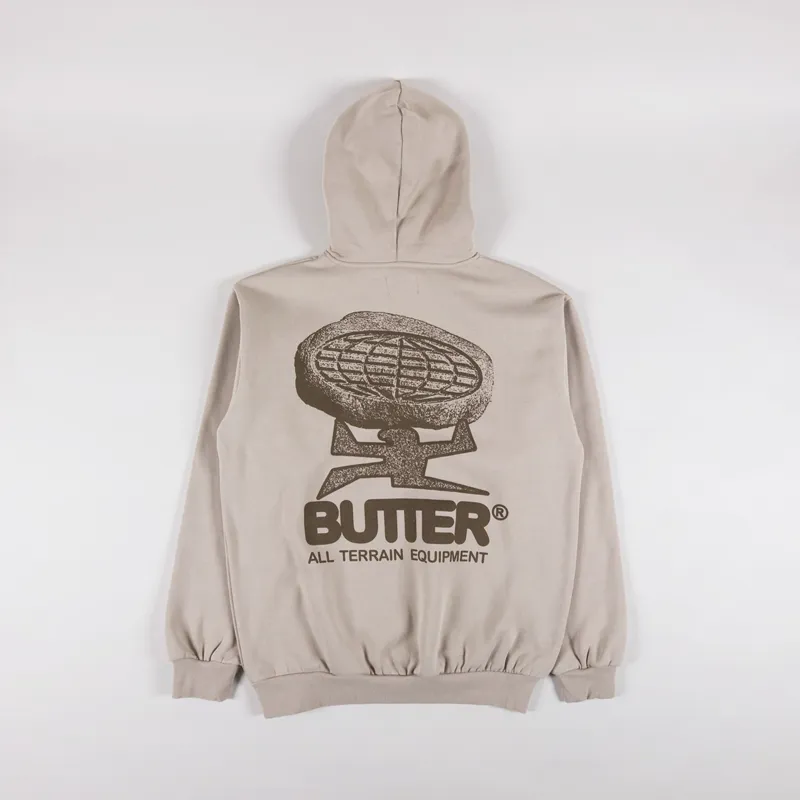 Butter Goods Terrain Pullover Hood Bone