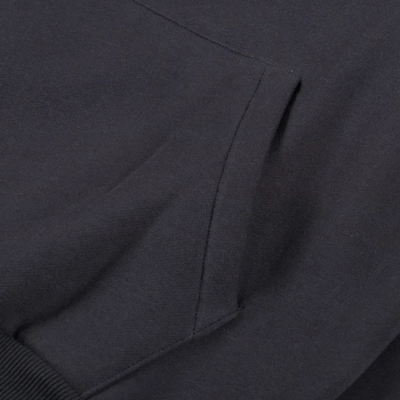 Butter Goods Wipeout Pullover Hood Washed Black-7